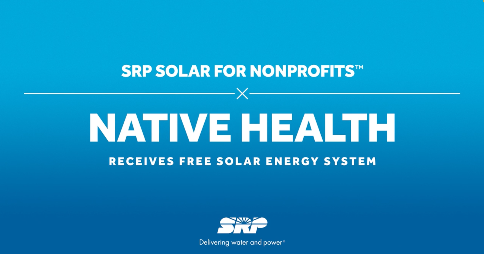 Native Health receives free solar energy system