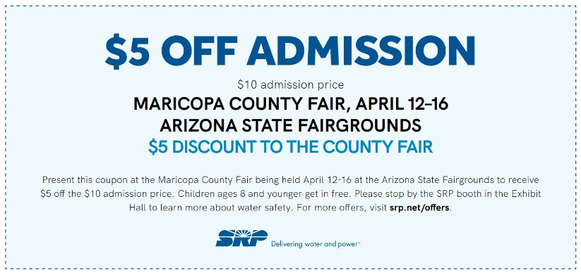 Maricopa County Fair Discount