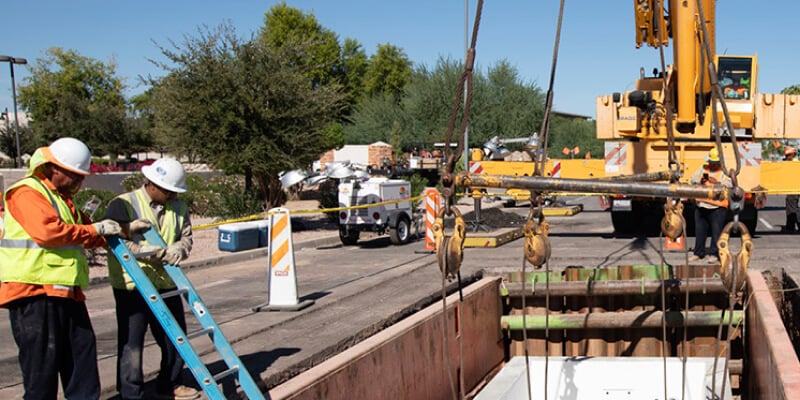 Land construction services