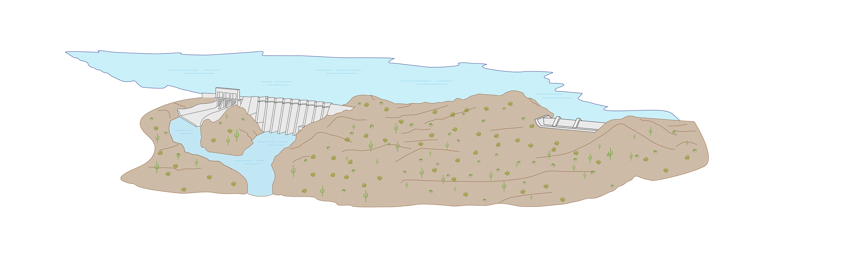 Existing Bartlett Dam